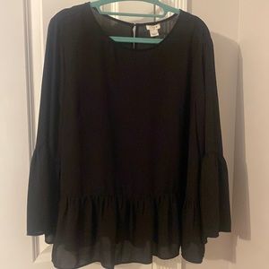 Black J Crew blouse